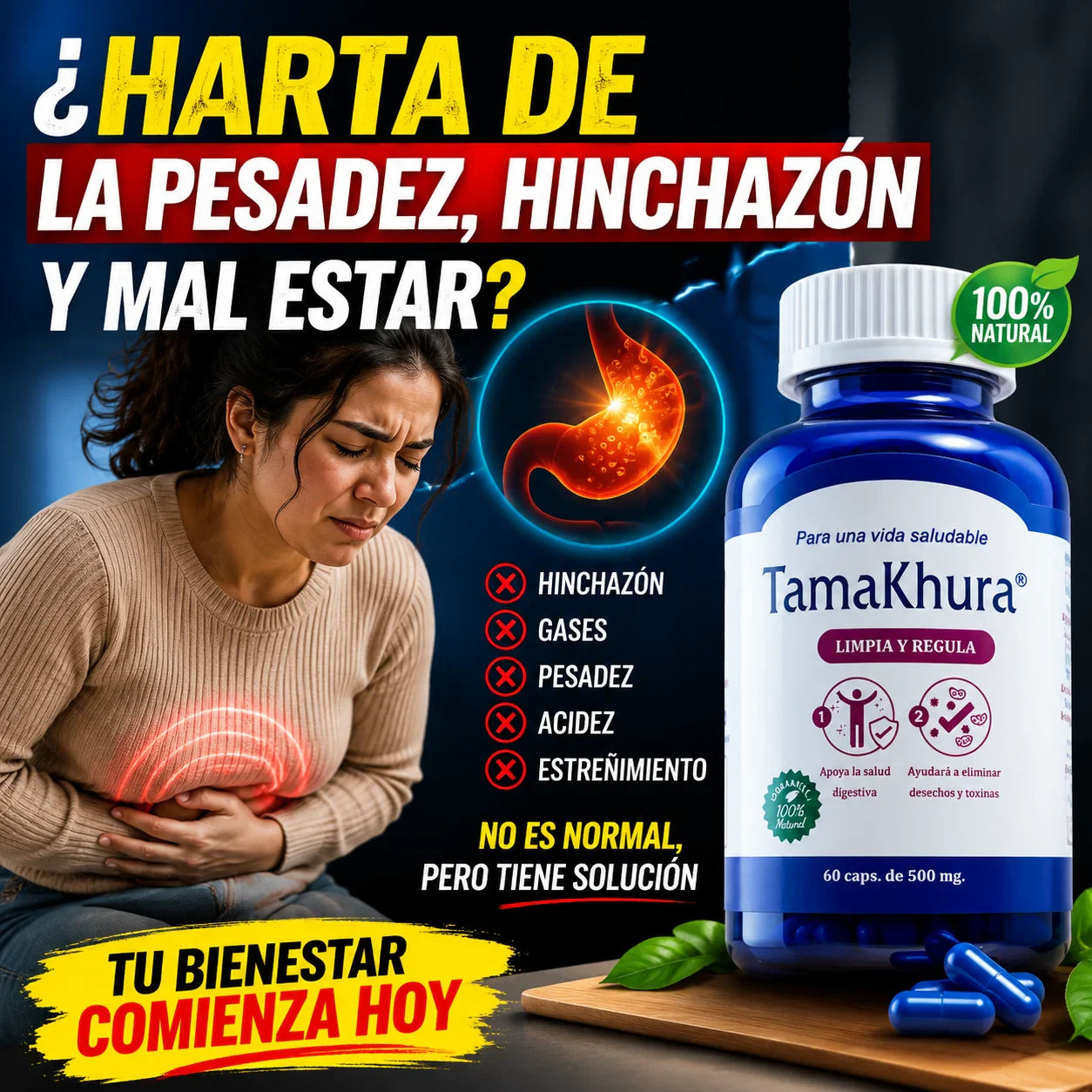 ⚠️ No Esperes a Sentirte Mal Para Empezar a Cuidar Tu Estómago.